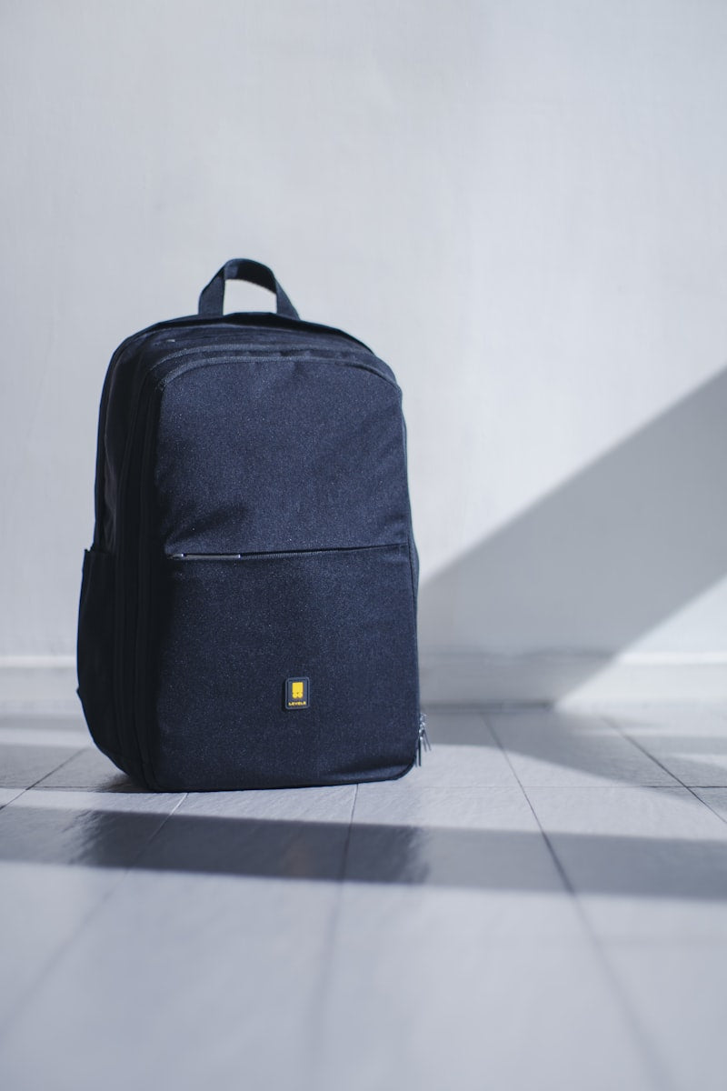 Gym Duffle Bag - Black